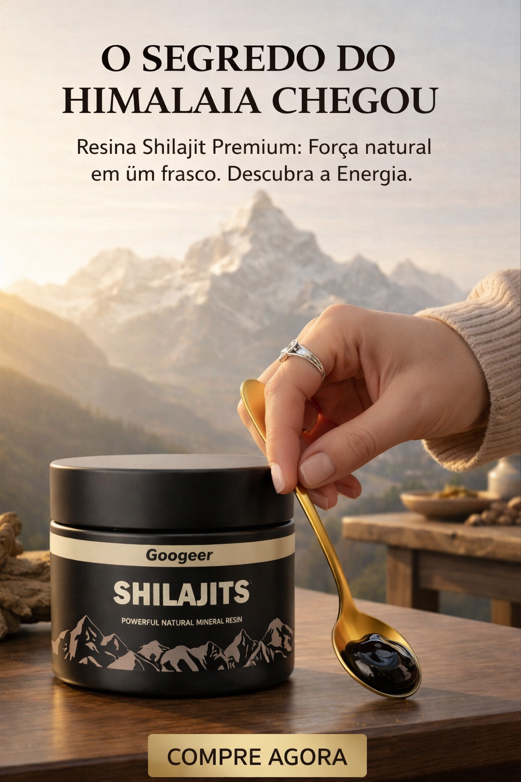 Shilajit 100 % Puro 💎 Fuente de Energía Vital del Himalaya
