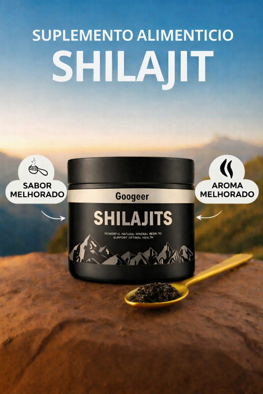 Shilajit 100 % Puro 💎 Fuente de Energía Vital del Himalaya